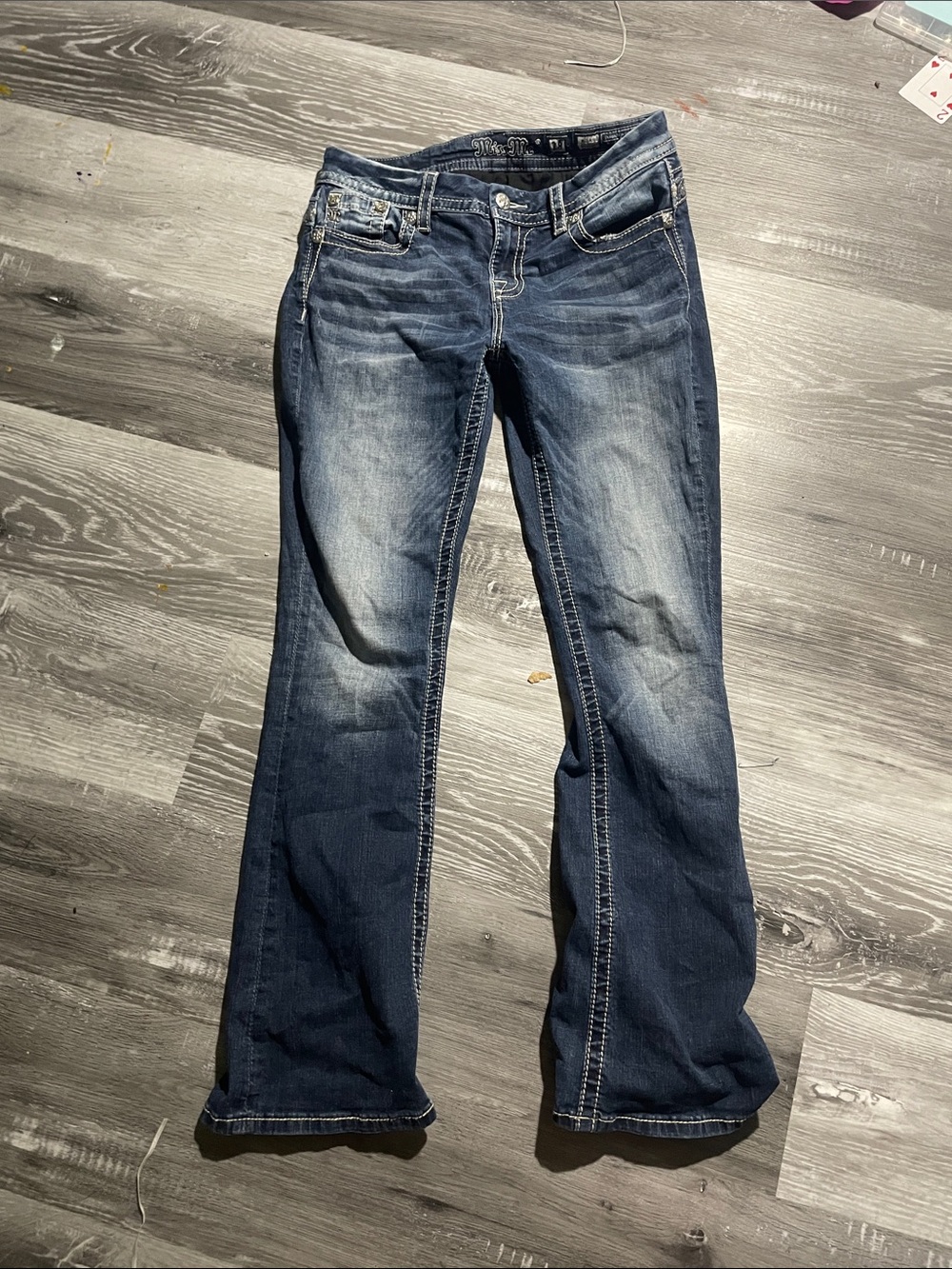 Y2K miss me bedazzled jeans